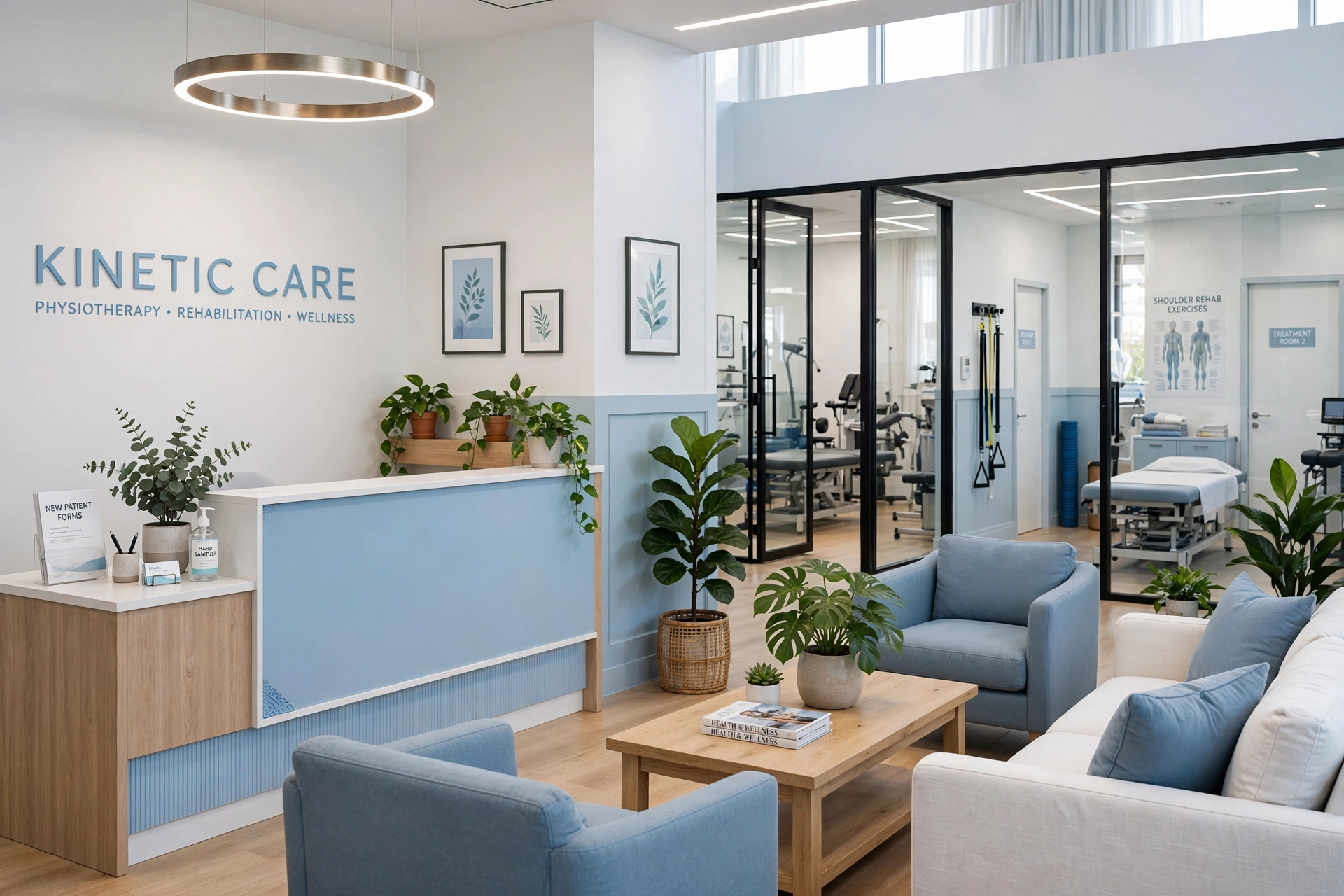 Alnoor Clinic reception and waiting area